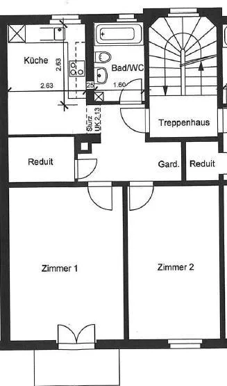 Helle Wohnung an guter Lage
