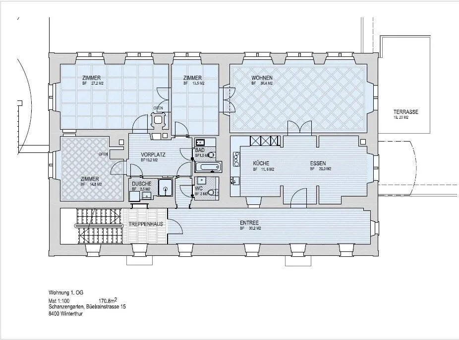 Stilvoll wohnen - moderner Altbau mit einzigartigem Charakter