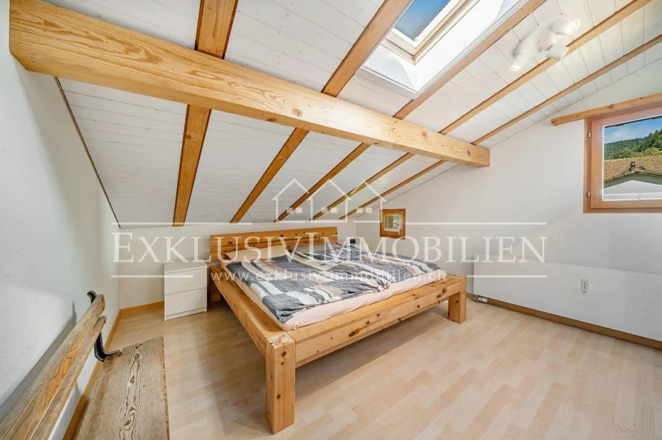 Haus mit fantastischer Aussicht und einem grossen Garten zur Entspannung