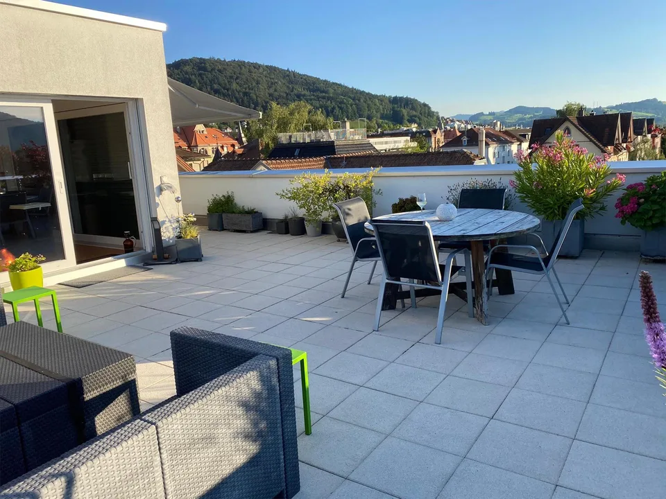 5.5 Zimmer Maisonettewohnung mit grosser Sonnenterasse