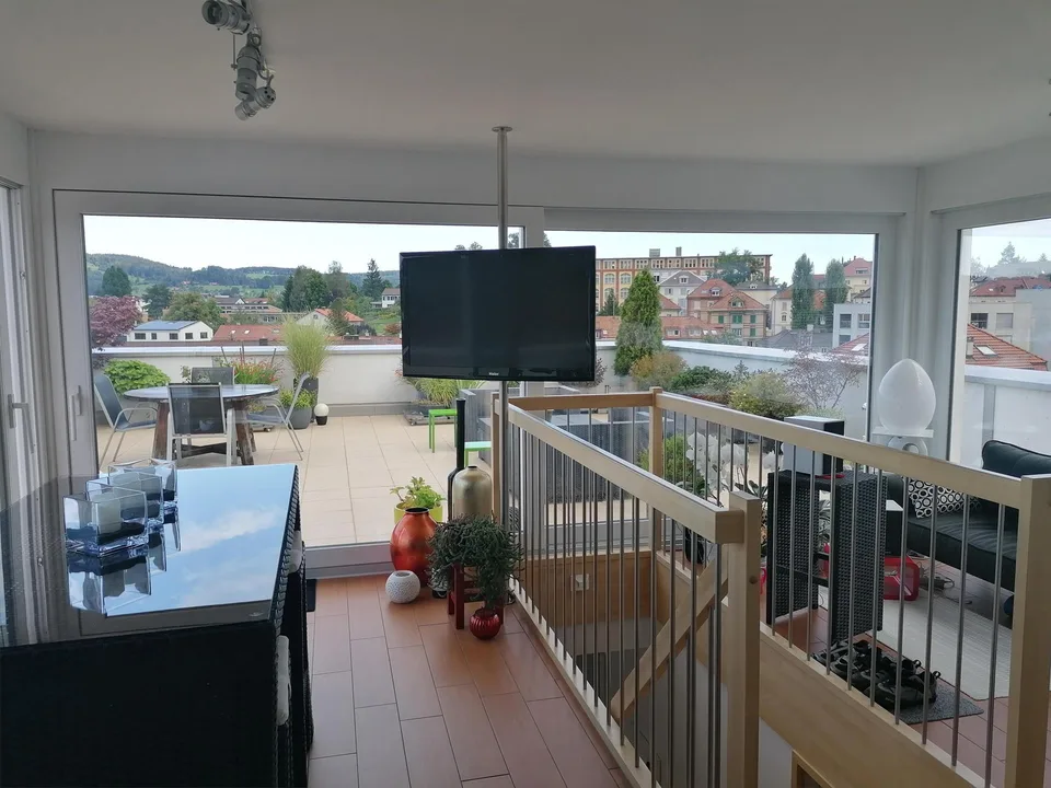 5.5 Zimmer Maisonettewohnung mit grosser Sonnenterasse