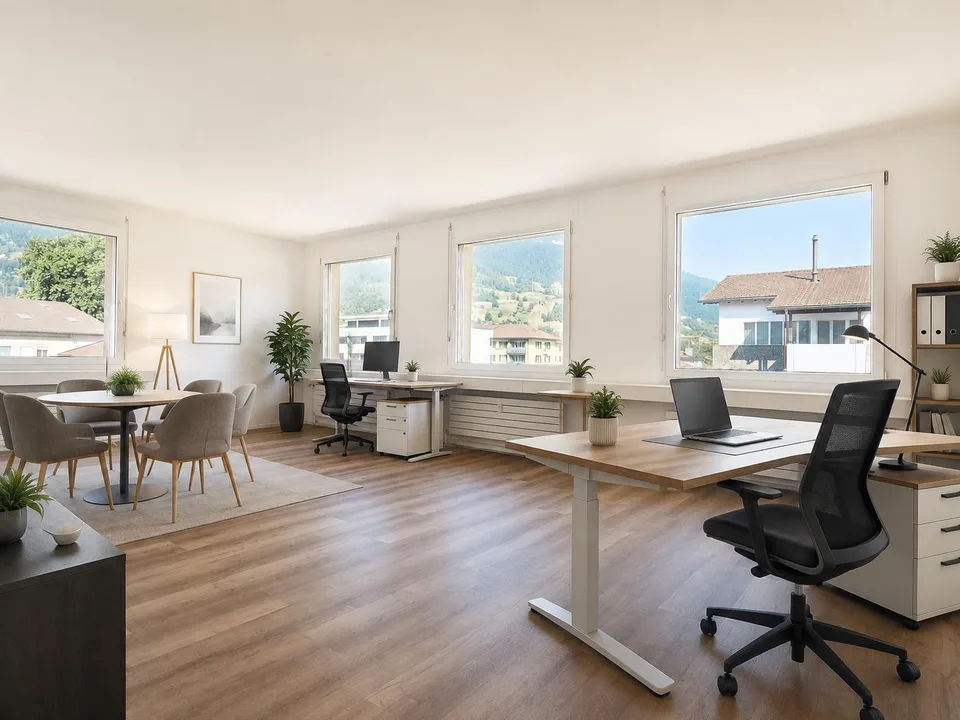 🏢 Repräsentative Büro- und Praxisfläche in Landquart zu vermieten