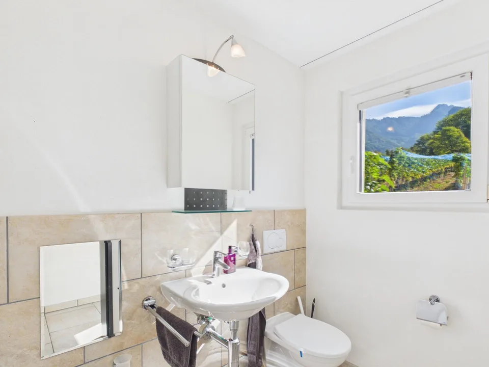 Plus de 1'000 m² d'espace ouvert – maison unifamiliale, jardin et beaucoup d'intimité au bord du village