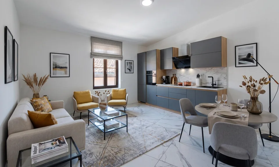 NUOVO E STUPENDO TRILOCALE CON SOFFITTA A BISSONE