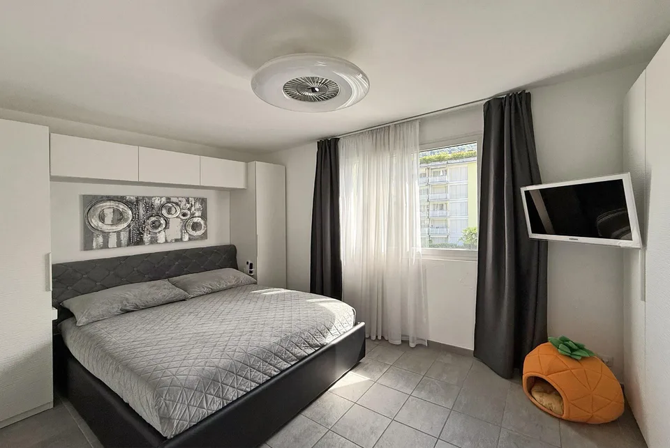 GROßES UND MODERNES 3.5-ZIMMER-WOHNUNG + STUDIO IN LUGANO PREGASSONA