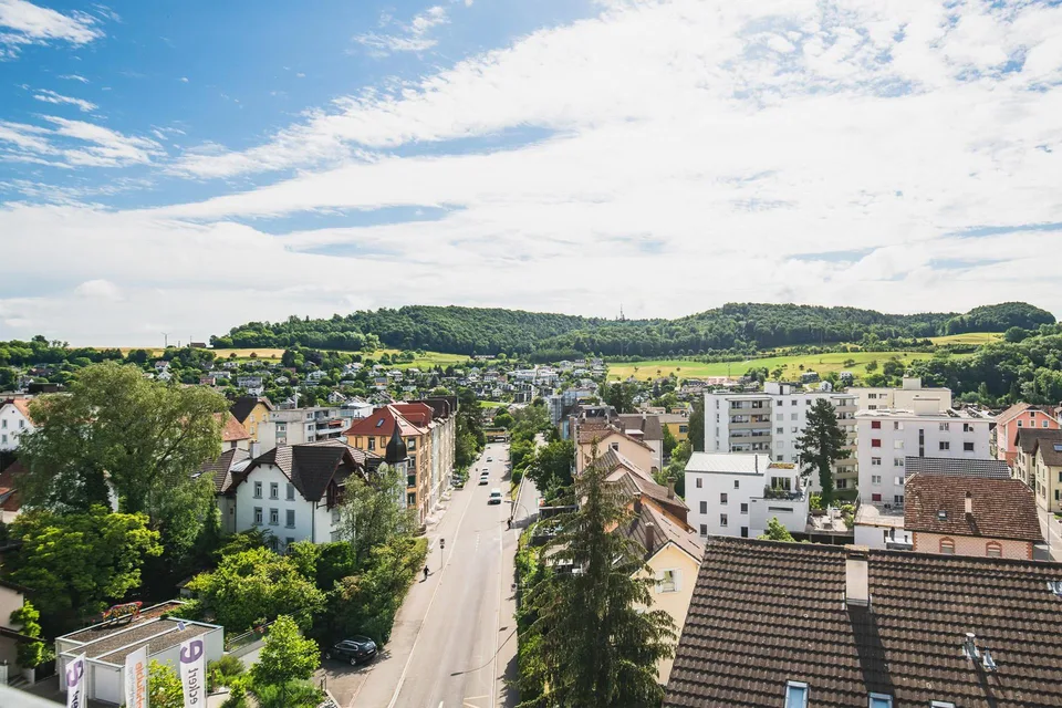 Nuova casa a Neuhausen - appartamento moderno 3.5 locali con vista mozzafiato