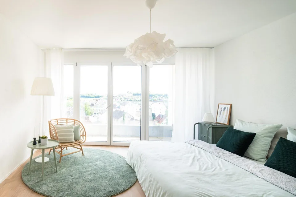 Nuova casa a Neuhausen - appartamento moderno 3.5 locali con vista mozzafiato