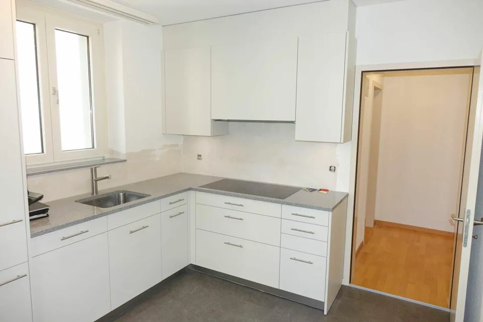 Appartement fraîchement rénové avec grand balcon
