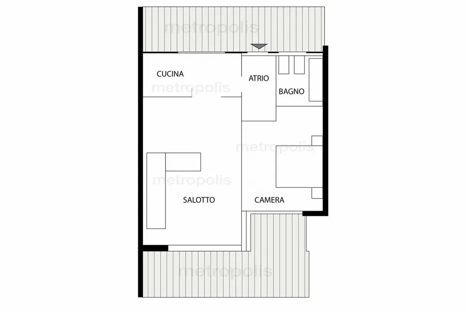 Zweieinhalb-Zimmer-Wohnung mit Möbeln und Seeblick mit Pool in Aldesago