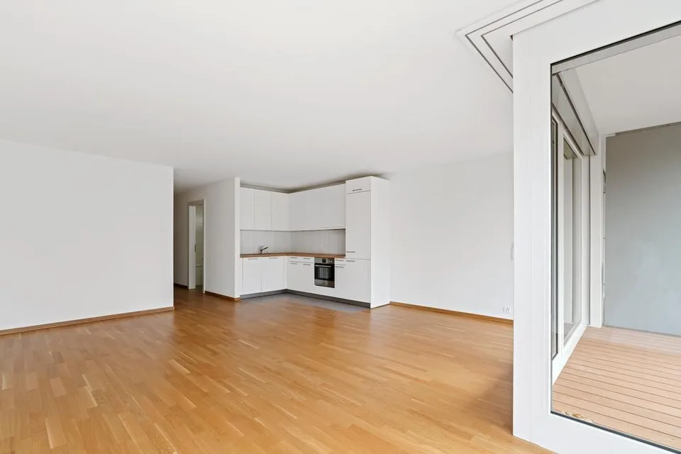5 pièces au 1er étage, au sein d'un quartier MINERGIE familiale