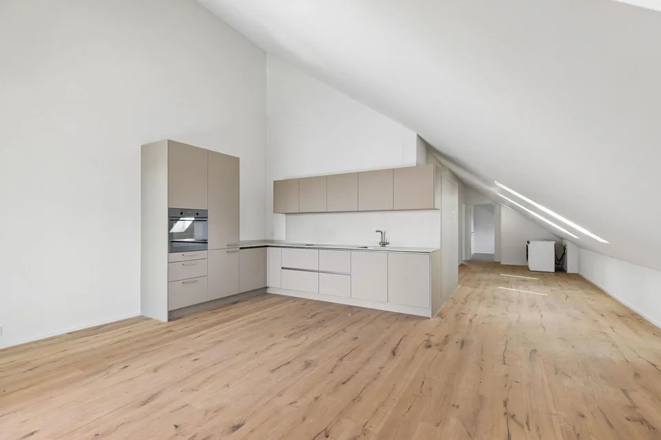 Neubau mit Weitblick - moderne 3.5-Zimmer-Dachwohnung mit viel Wohn...