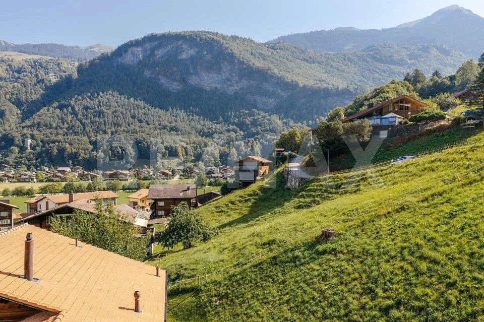 Baulandparzelle in Willigen — Wohnen an sonniger Hanglage mit Weitb...
