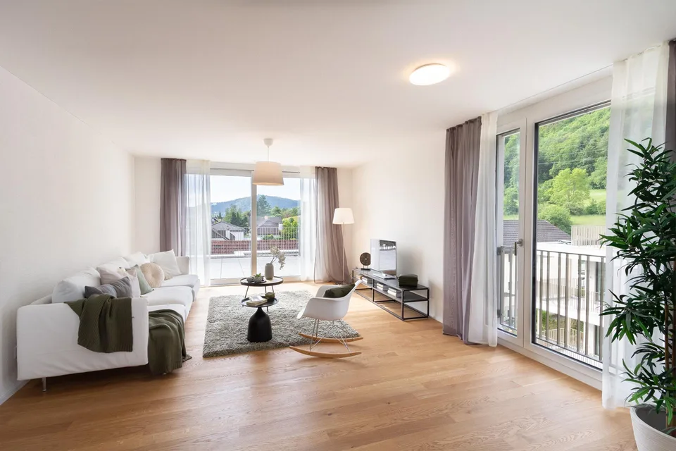 Attraktive 2½-Zimmerneubauwohnung an ruhiger Lage in Bad Zurzach