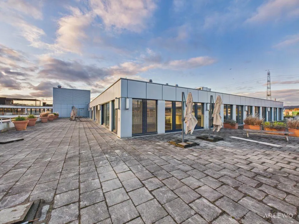 Arbeiten mit Weitblick? Büroflächen mit exklusiver Dachterrasse – Foto 14 von 21