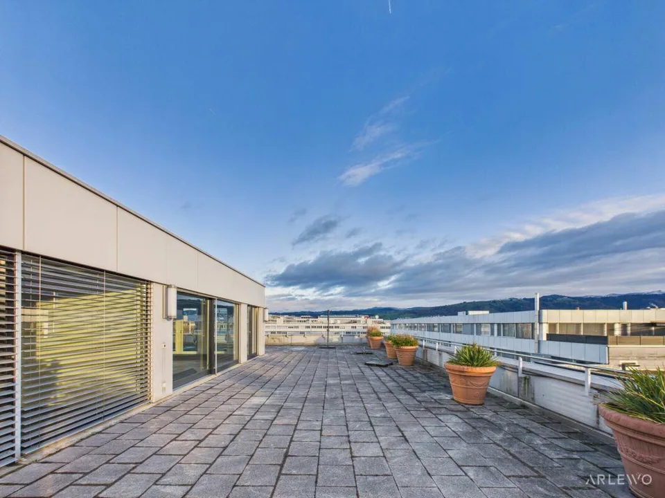 Arbeiten mit Weitblick? Büroflächen mit exklusiver Dachterrasse – Foto 12 von 21