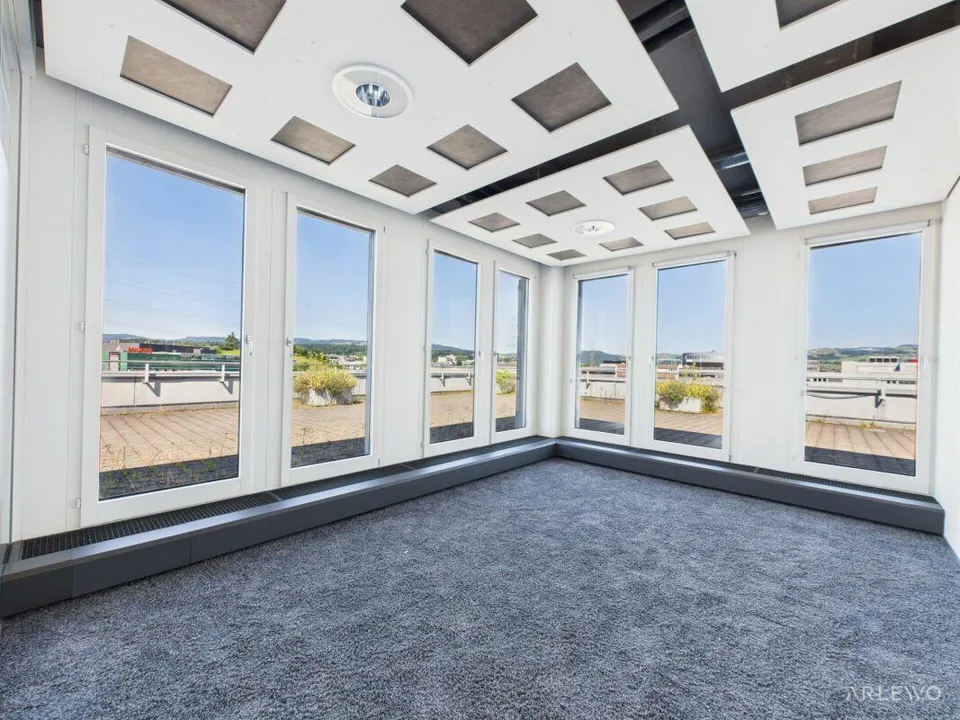 Arbeiten mit Weitblick? Büroflächen mit exklusiver Dachterrasse – Foto 9 von 21