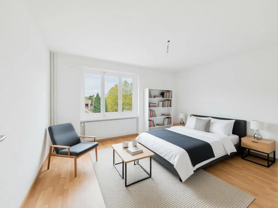 Charming 3.5 room apartment with sunny winter garden