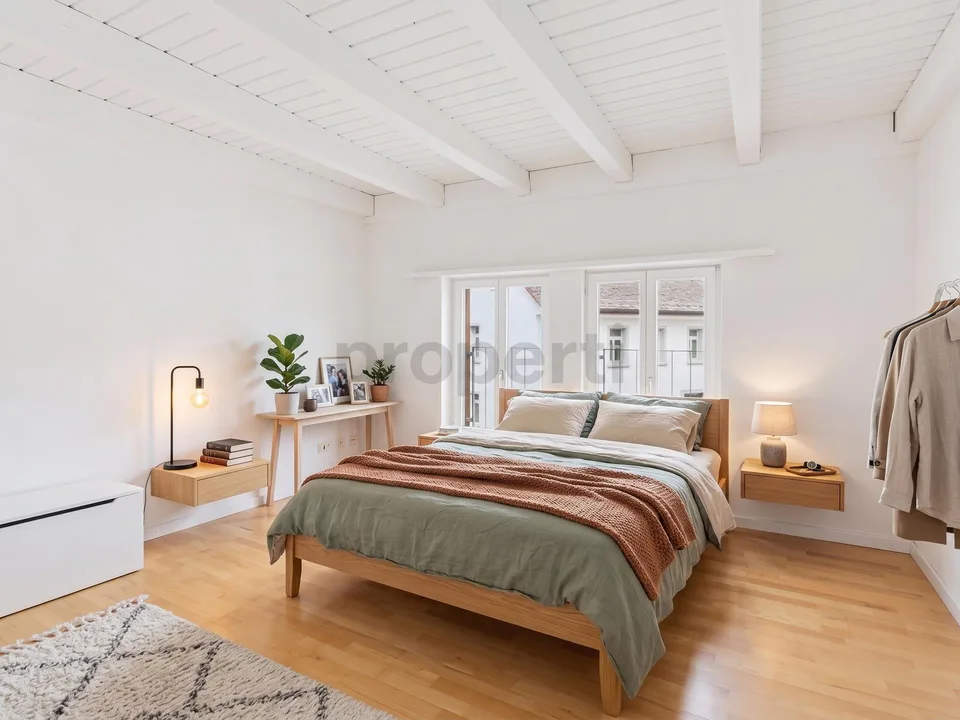 Ruhige Dachwohnung mit Balkon und planbaren Nebenkosten in Beringen – Foto 32 von 35
