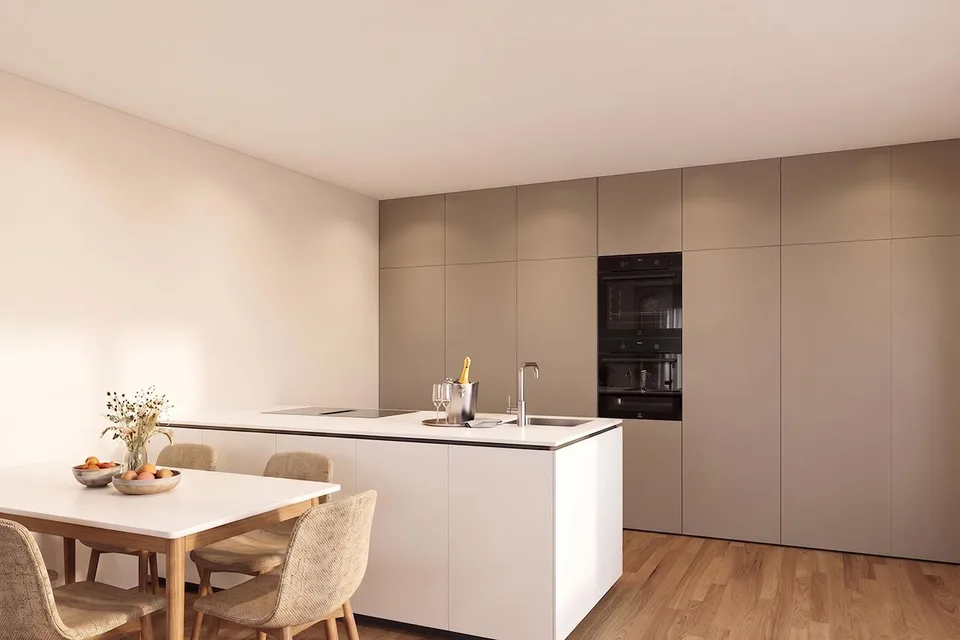 Neubau: Moderner Grundriss, grosse Terrasse, ökologische Haustechnik