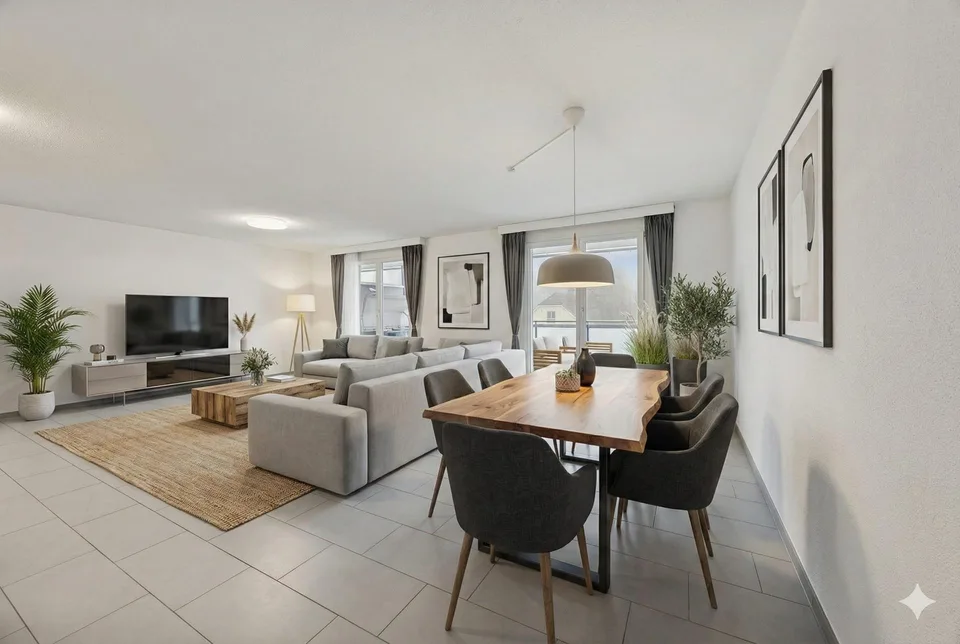 Appartement 3 pièces attrayant avec terrasse de 28,6 m² et ascenseur