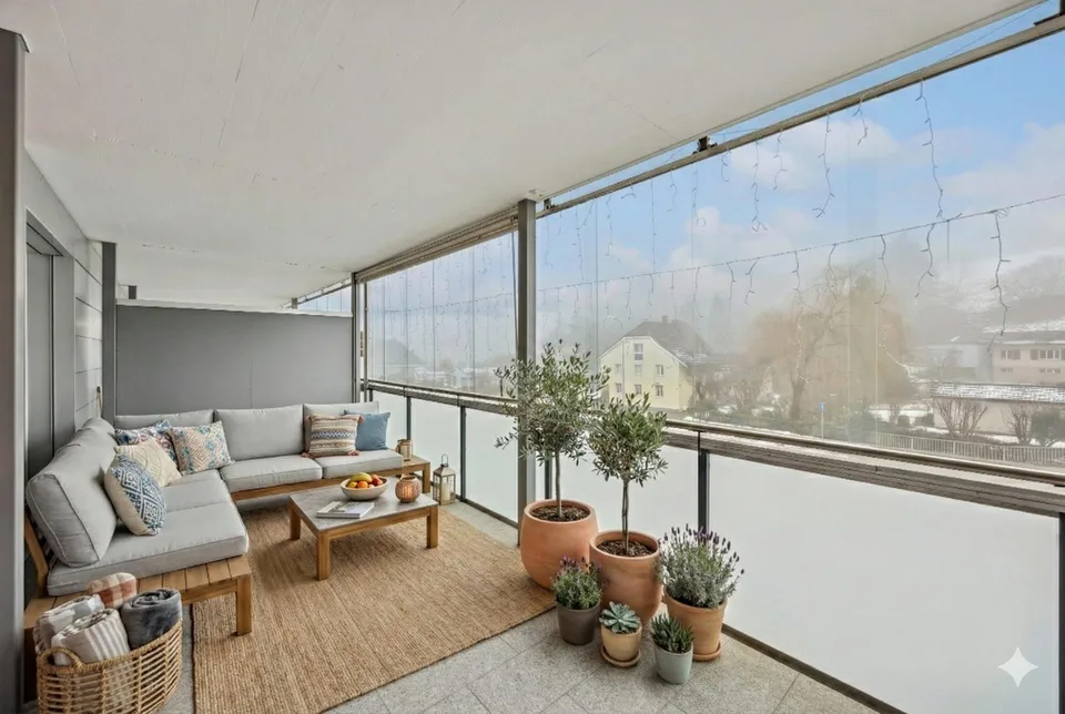 Appartement 3 pièces attrayant avec terrasse de 28,6 m² et ascenseur