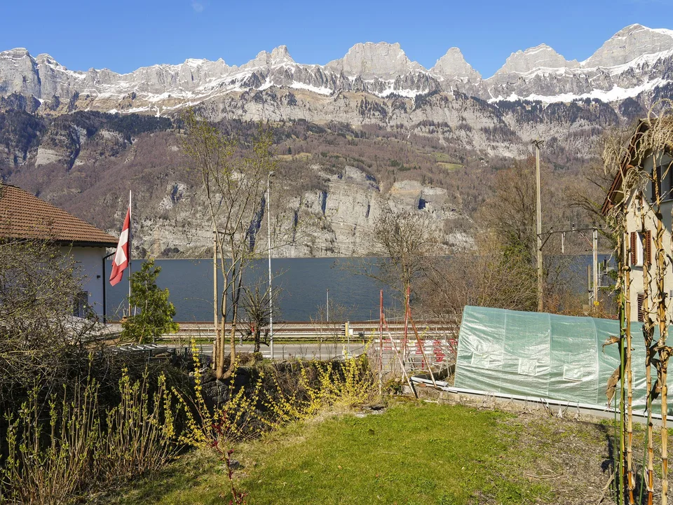 Einfamilienhaus mit Gewerbe und Schopf