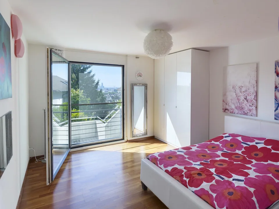 Exclusive villa with indoor pool, sauna, and garden on the exclusive Wartenberg in Muttenz