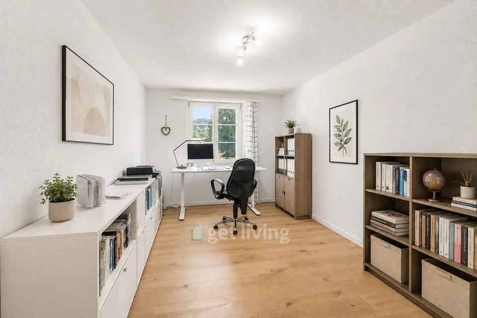Vivre comme dans une maison unifamiliale - avec un jardin énorme !