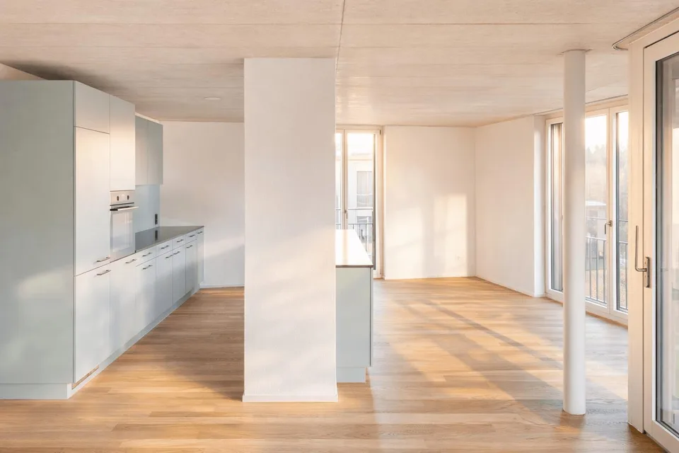 Moderne 3.5-Zimmer-Neubauwohnung in der Überbauung «7 Lerchen» in K...