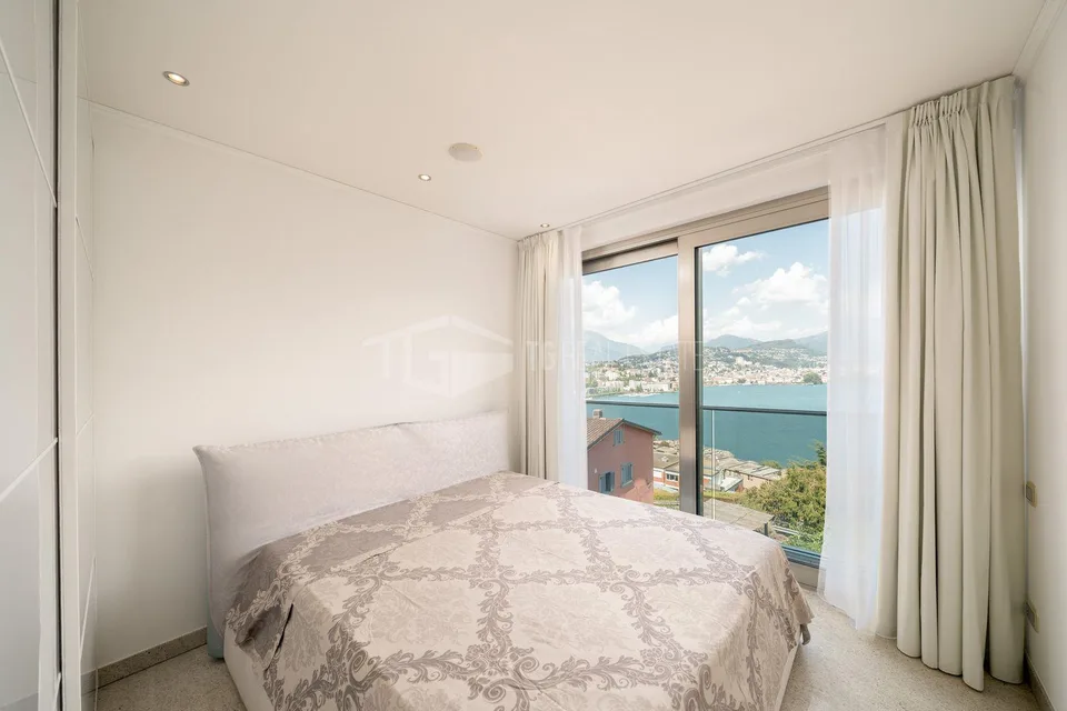 Appartement de 3,5 pièces, meublé, avec vue sur le lac