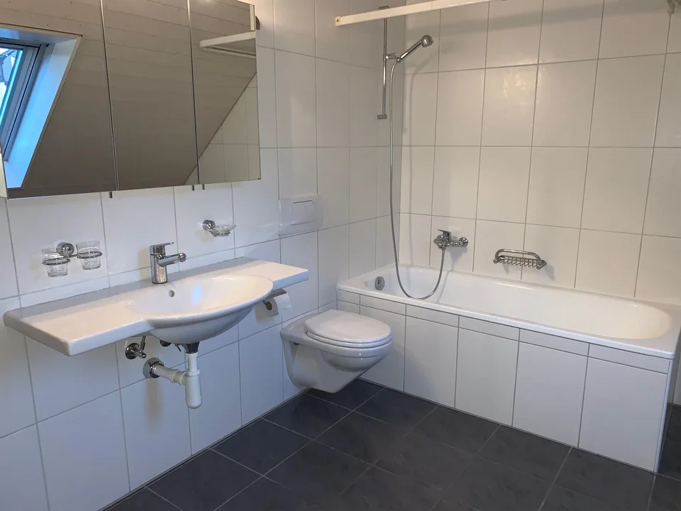 grosszügige 3.5-Zimmer-Dachwohnung mit Top-Aussicht in Grossaffoltern