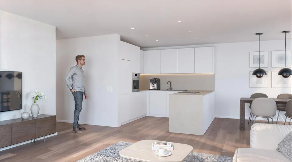 4.5-room attic apartment in Romanshorn, living at the top, more privacy