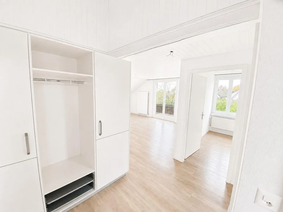 Gemütliche, helle Wohnung mit schöner Aussicht