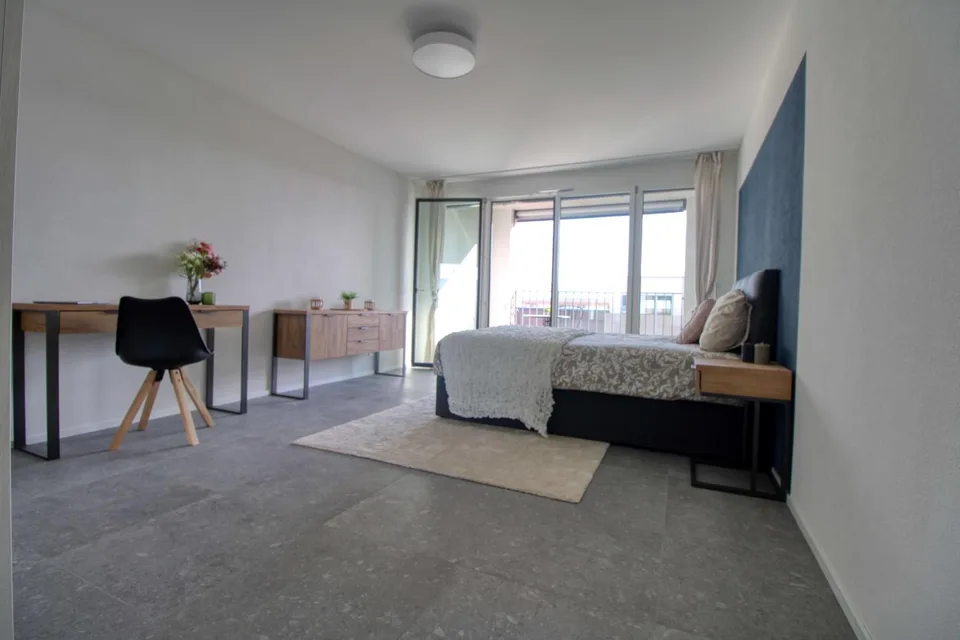 Spacious Coliving Apartment in Crissier with private Balcony