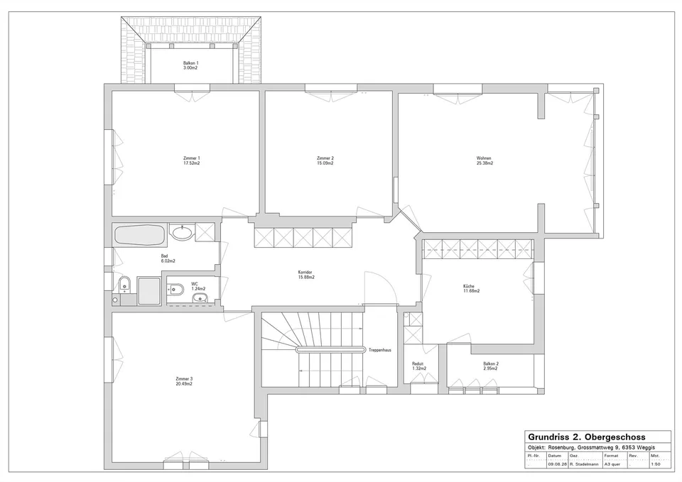 4.5-Zimmer-Liebhaberwohnung (115 m2) mit See- und Bergpanorama
