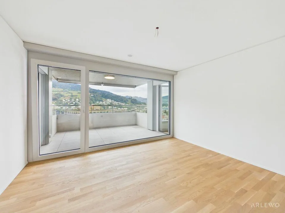 Aussichtsreich und urban Wohnen im Pilatus Tower