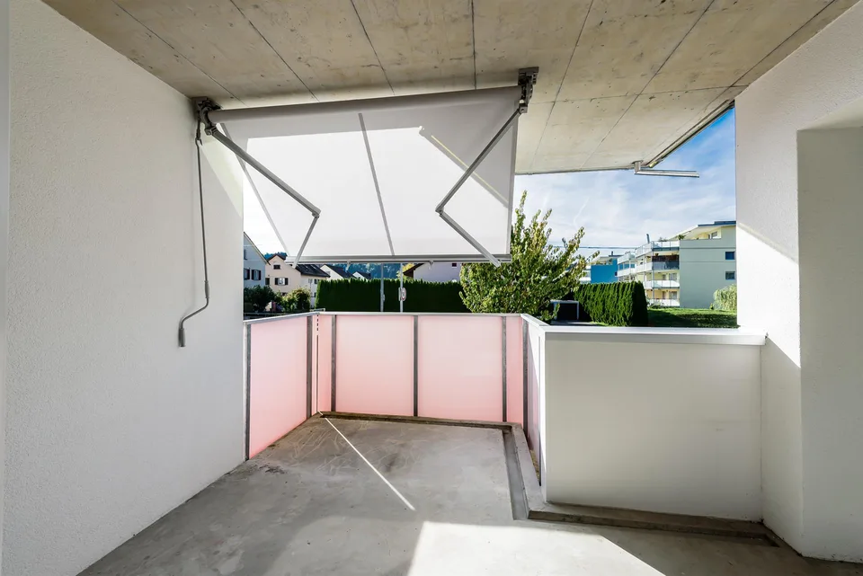 Living space with open kitchen seeks new stories!