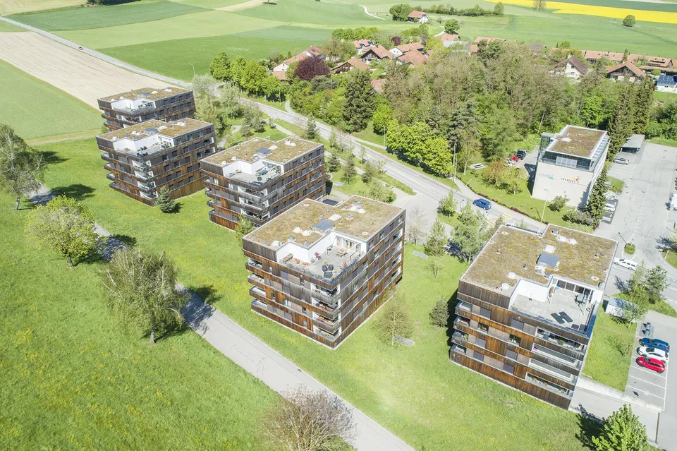 Wohnen mit Aussicht ins Grüne
