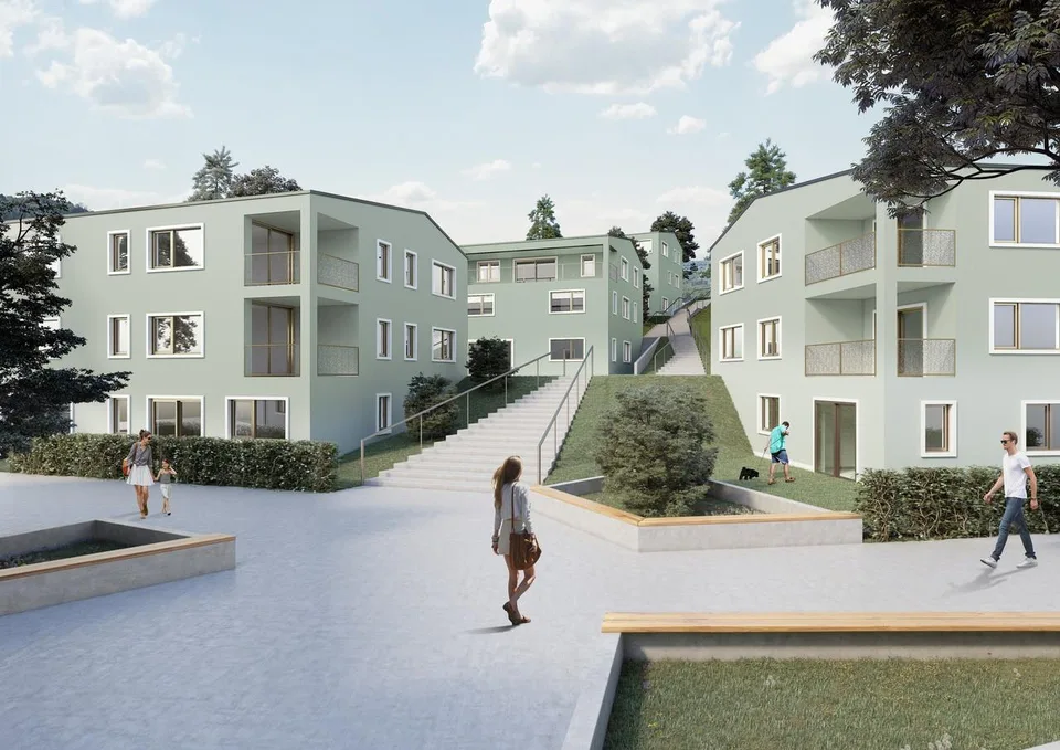 2.5-Zimmerwohnung mit Gartensitzplatz
