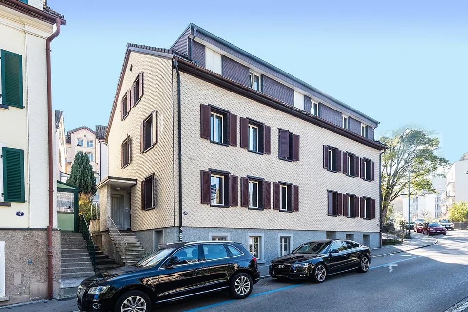 ruhiges Stadtleben auf zwei Etagen