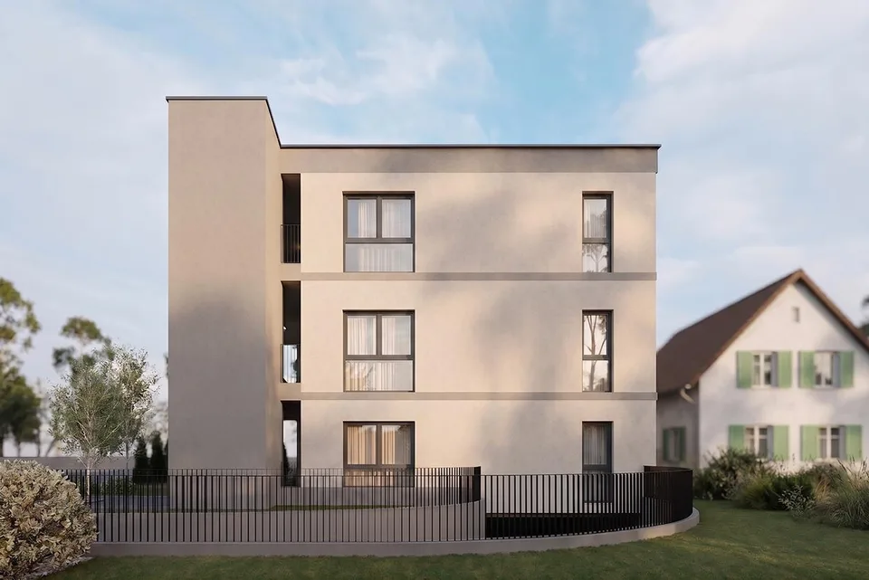 Wohnen über den Dächern: Neubau-Attika mit grosszügiger Terrasse