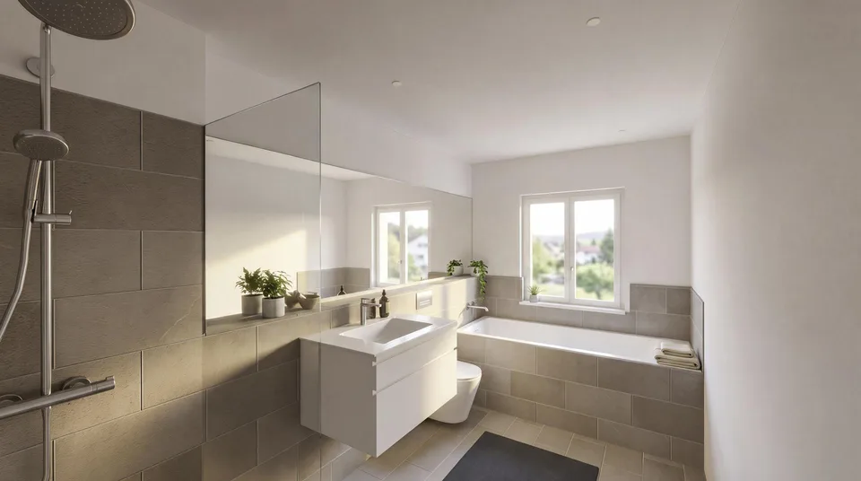 Exclusive new building: 3.5 room garden apartment