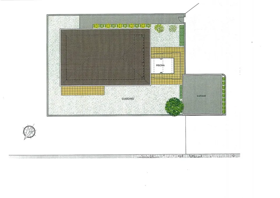 Villetta unifamiliare con piscina