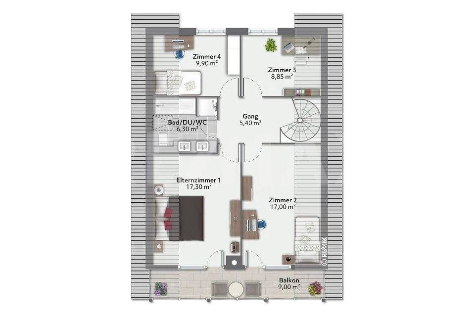 5 ½ ZIMMER HAUS AUF 692 m² SONNIGEM GRUNDSTÜCK