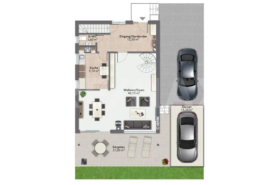 5 ½ ZIMMER HAUS AUF 692 m² SONNIGEM GRUNDSTÜCK