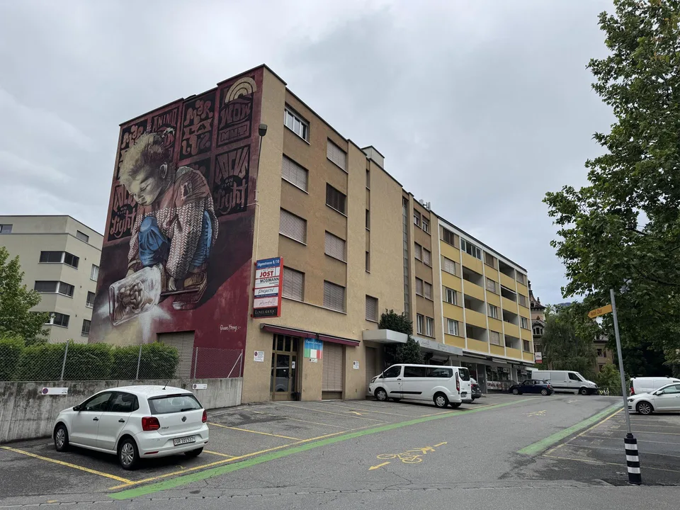 Parkplatz im Zentrum von Chur zu vermieten