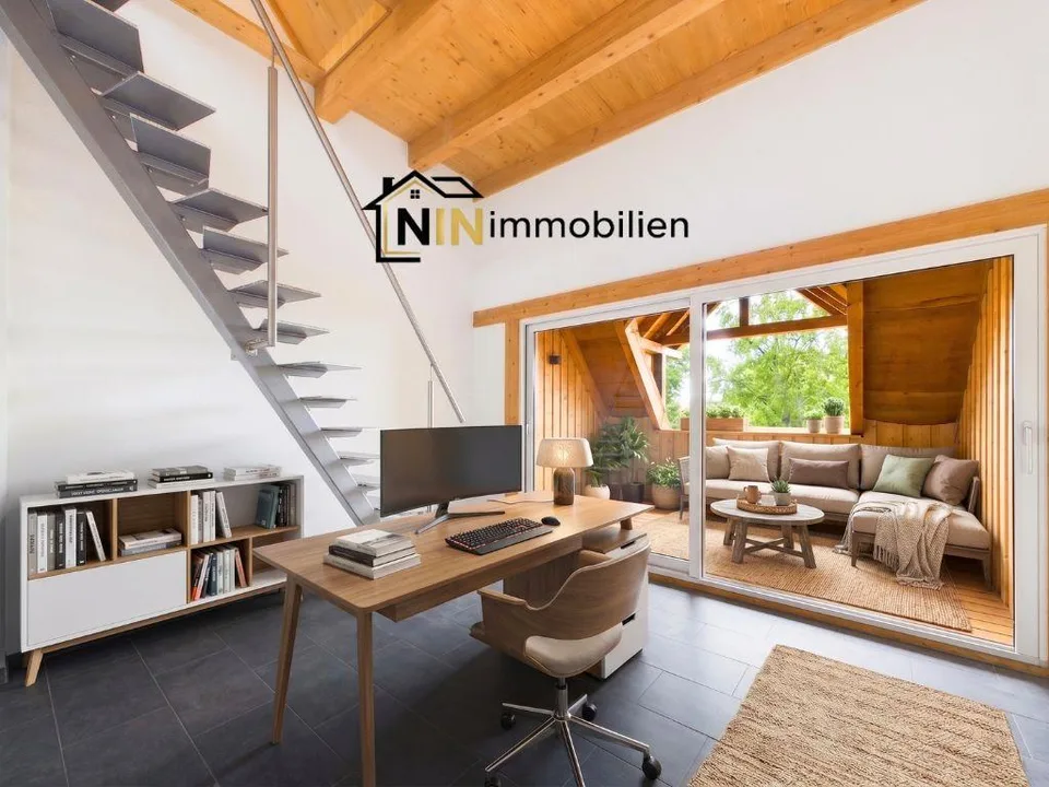 Exklusiver Wohntraum über 3 Etagen mit charmanter Balkon-Lukarne