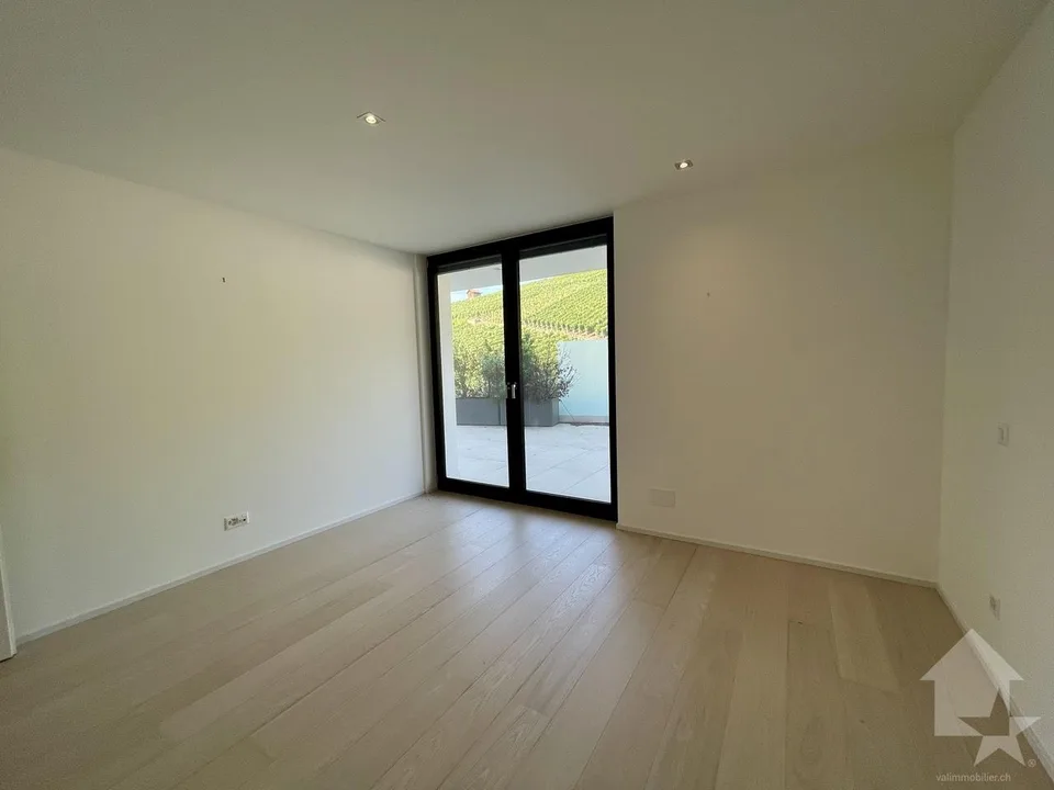 Appartamento contemporaneo nelle alture di Sierre con vista panoramica
