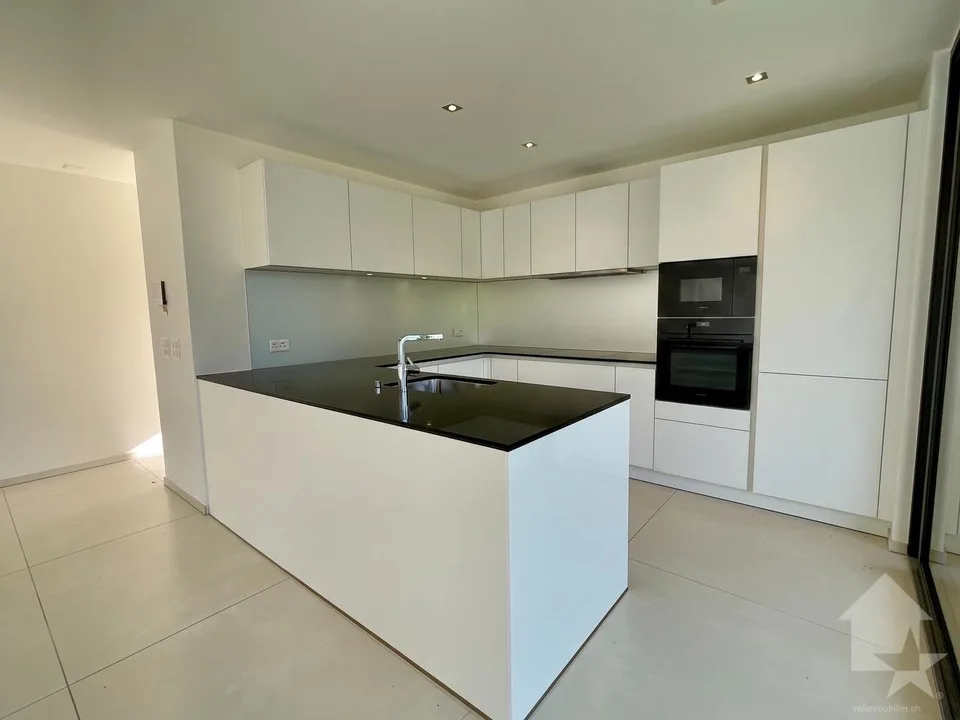 Appartamento contemporaneo nelle alture di Sierre con vista panoramica