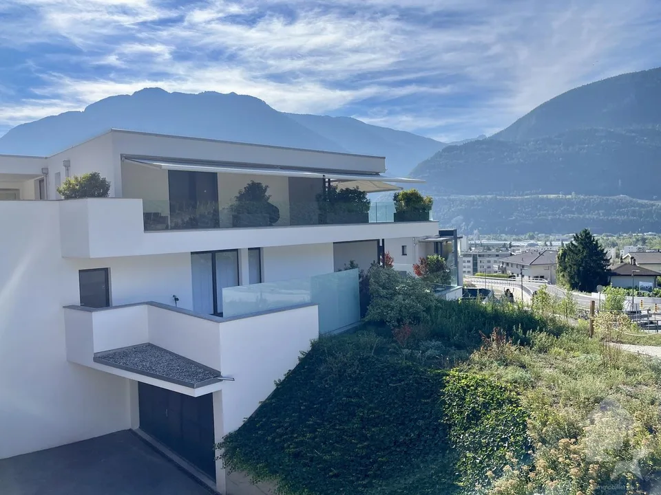Appartamento contemporaneo nelle alture di Sierre con vista panoramica